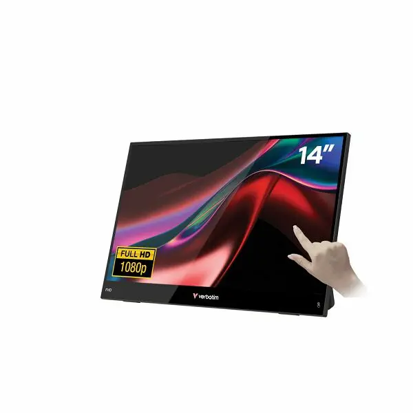 32400 Monitor prijenosni, osjetljiv na dodir LIGHT 14" Verbatim 32400 Full HD 1080p