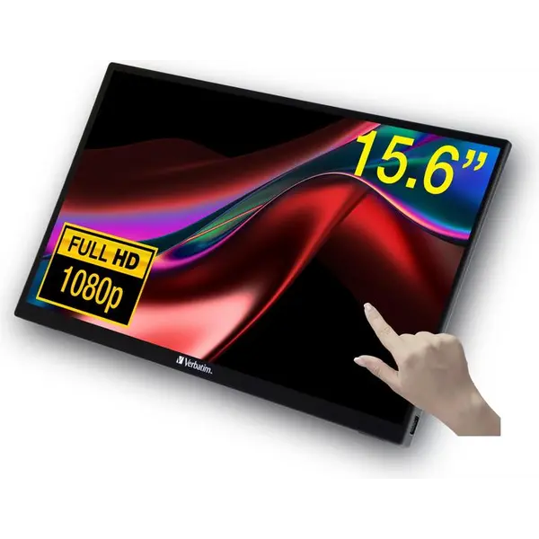 49592 Monitor prijenosni, osjetljiv na dodir PMT-15 Verbatim 49592 Full HD 1080p