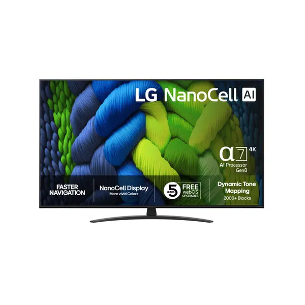 65NANO82A6B TV LED 65" 65NANO82A6B, 164cm, 4K, UHD, Smart TV