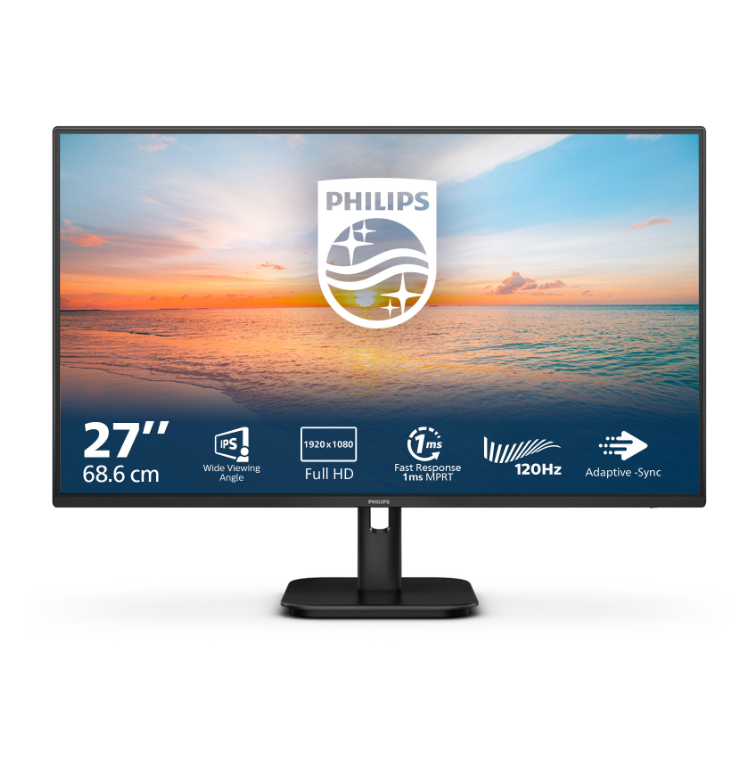 27E1N1100A/00 Monitor LED 27" Philips 27E1N1100A, VGA, HDMI, IPS, 100Hz, zvučnici