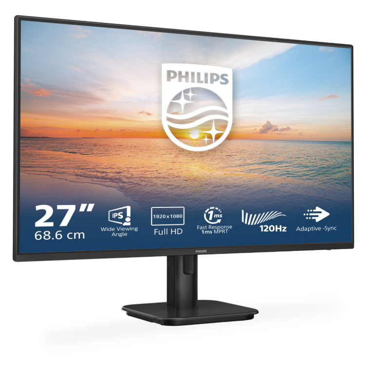 27E1N1100A/00 Monitor LED 27" Philips 27E1N1100A, VGA, HDMI, IPS, 100Hz, zvučnici