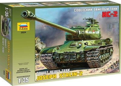 Model Kit spremnika 3524 - Josef Stalin-2 sovjetski teški tenk (1:35)