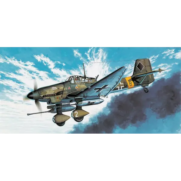 Model zrakoplova 12450 - JU-87G STUKA "TANK BUSTER"