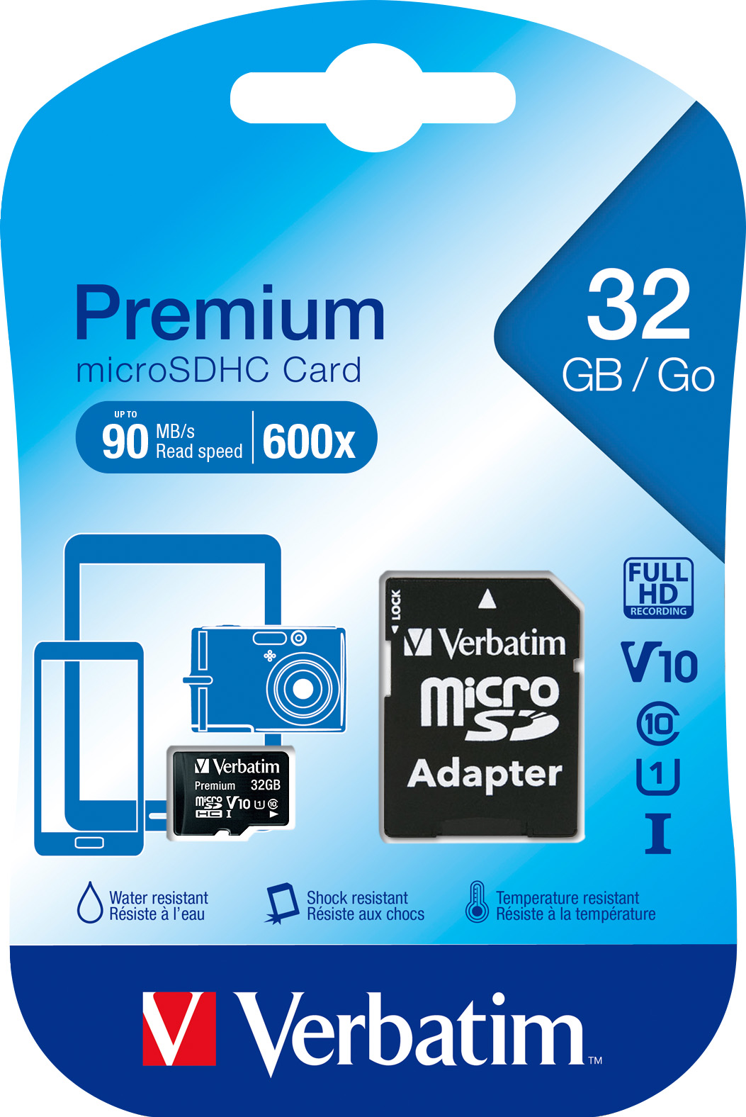 N-47043 Memorijska kartica MicroSD 32GB Verbatim PRO SDXC U3, A2, V30, Class 10