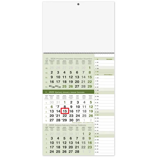 90030002-EC Kalendar 2025 - poslovni