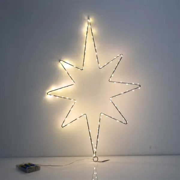 LMP13 LED lampice betlehemska zvijeda 95L/35xh56cm