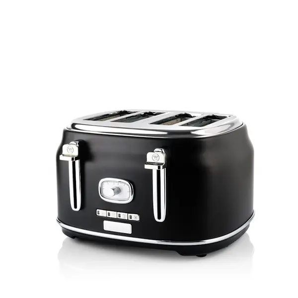 WKTTB809BK TOSTER WESTINGHOUSE RETRO BLACK 4 SLICE