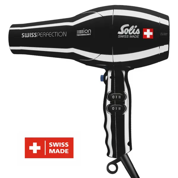 SOL 96867 SUŠILO ZA KOSU SOLIS SWISS PERFECTION BLACK