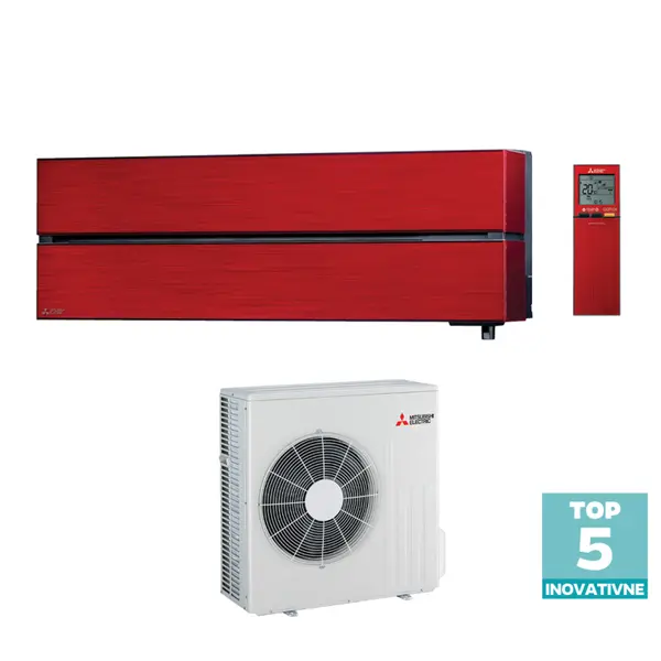 KLIMA UREĐAJ MITSUBISHI MSZ-LN50VGR/MUZ-LN50VG CRVENA