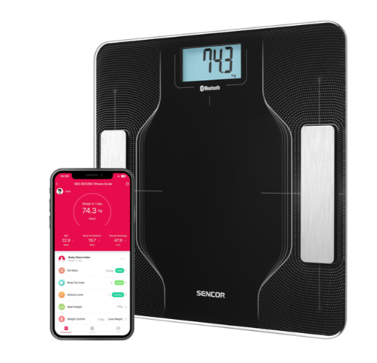 SBS8002BK SENCOR VAGA OSOBNA FITNESS SBS 8002 BK
