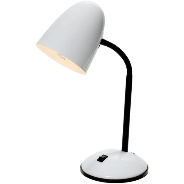 04176 SVJETILJKA STOLNA MONTHY WHITE METAL 04176