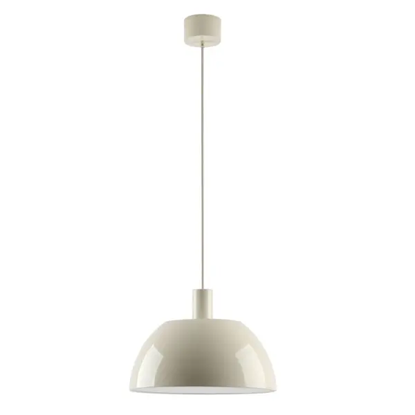 11139 SVJETILJKA VISEĆA ELVA D380 1xE27 GLOSSY BEIGE 11139