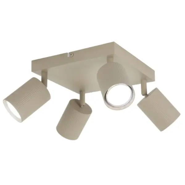 11153 SVJETILJKA SPOT PINEA SAND BEIGE 4x10W GU10 IP20 11153