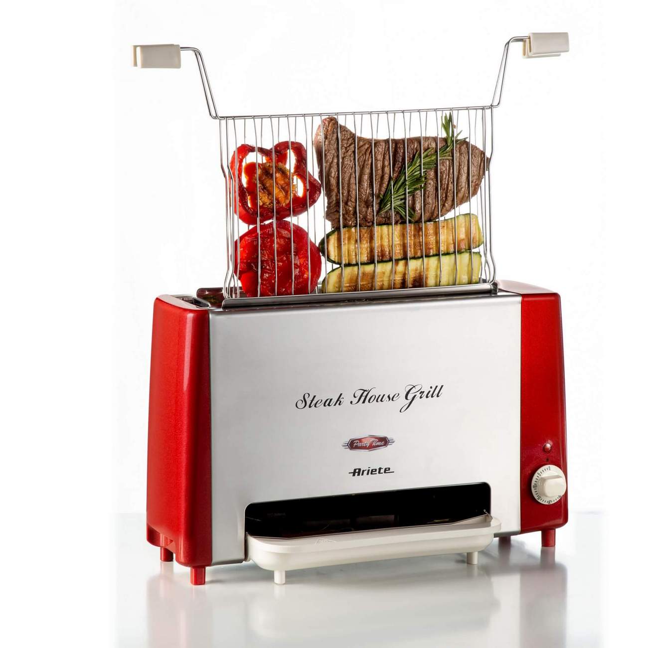 00C073000AR0 ARIETE električni roštilj Steak House Grill 730