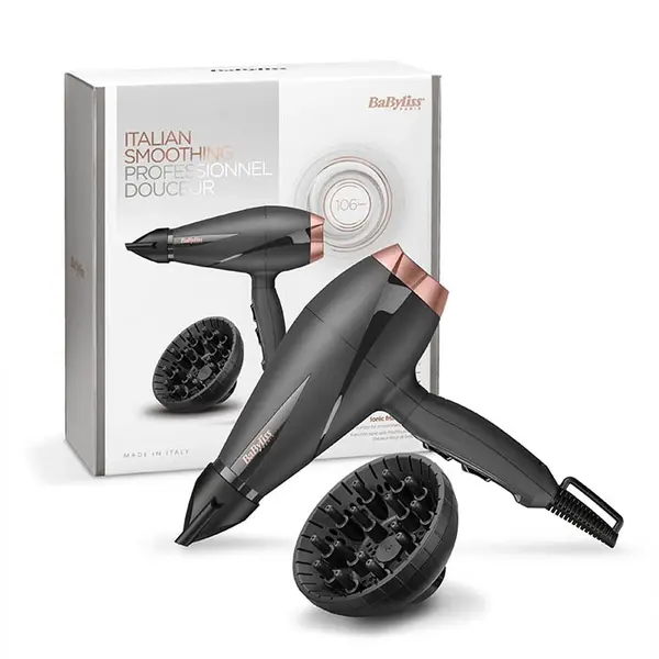 6709DE BABYLISS sušilo za kosu 6709DE AC 2100W (siva/roza)