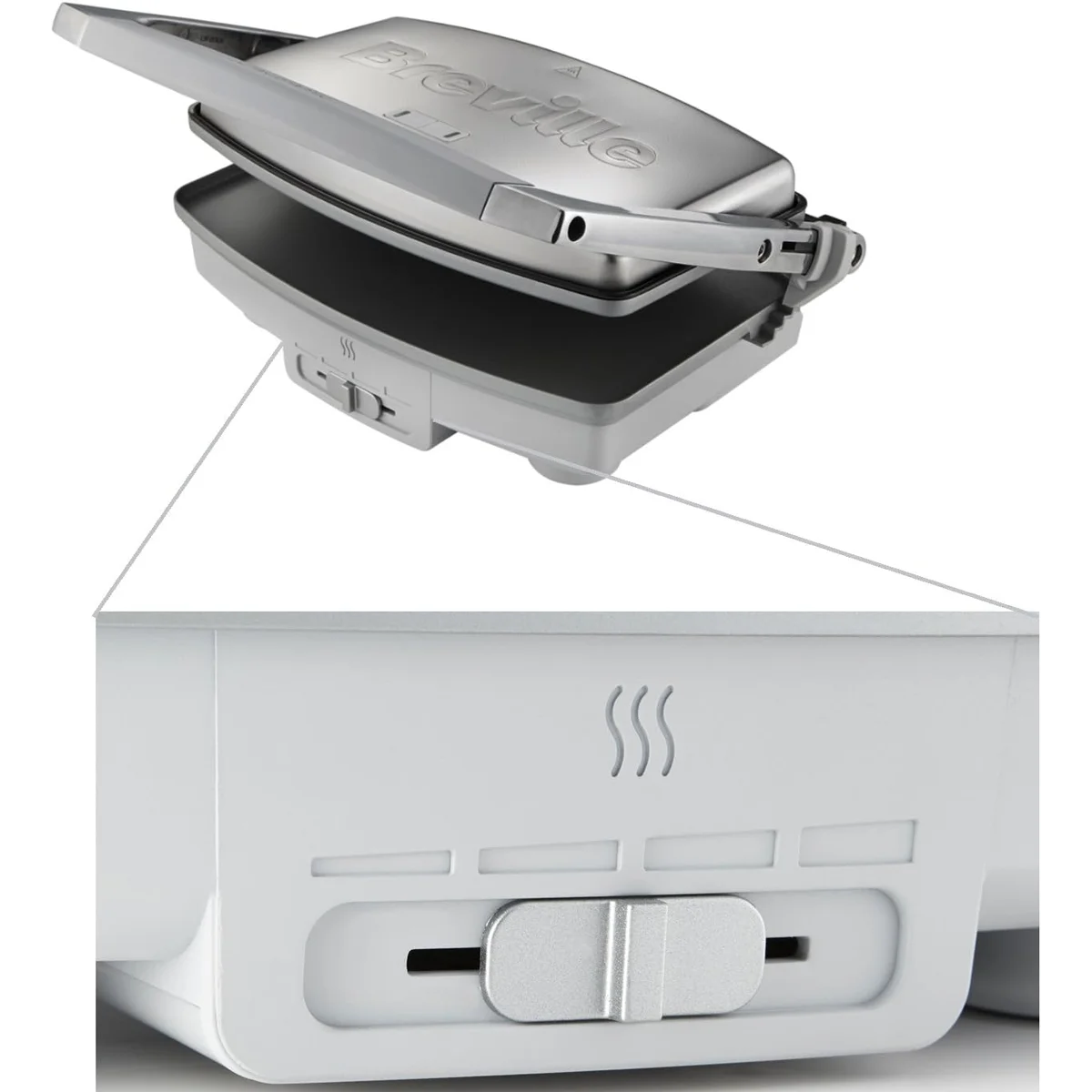 VST071X BREVILLE preklopni toster Dura Ceramic VST071X
