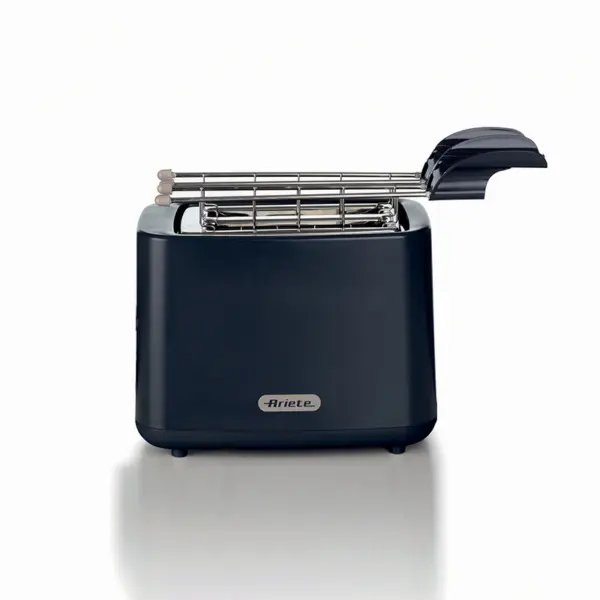 00C015703AR0 ARIETE toster za 2 kriške s hvataljkama 157/03 tamno sivi