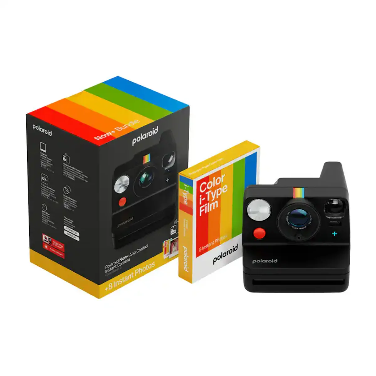 006575 POLAROID fotoaparat Now+3 Black Everything Box (8 Photos)