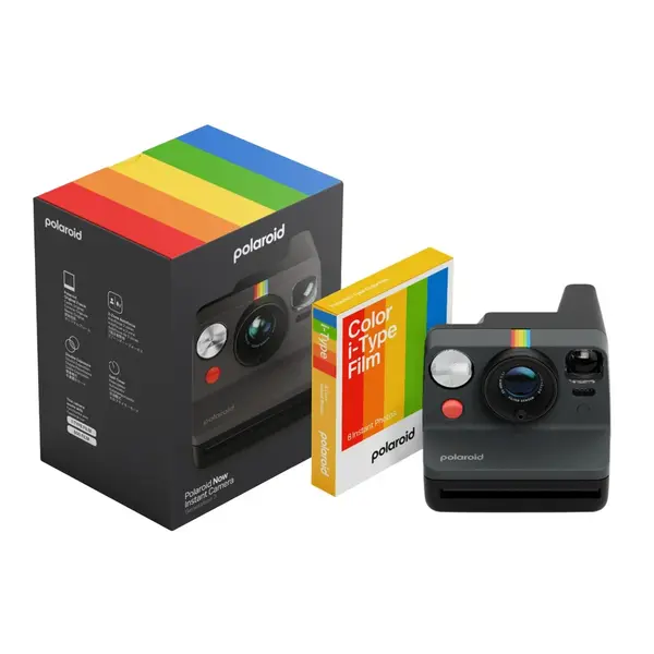 006572 POLAROID fotoaparat Now3 Black Everything Box (8 Photos)