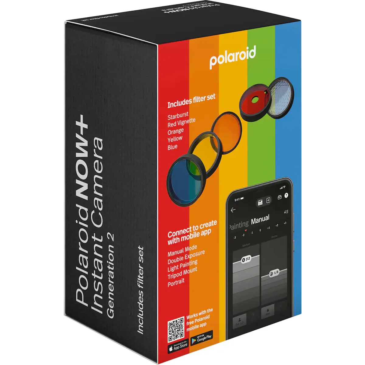 009076 POLAROID fotoaparat Now+2 Black