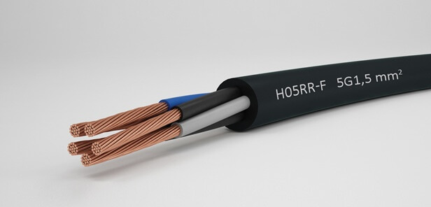 0210020010 KABEL GUMENI H05RR-F 2X1