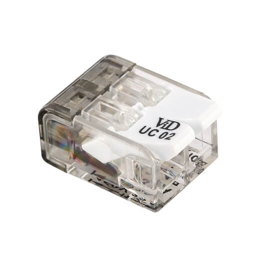 VD.UC02 STEZALJKA BEZV. ZA P/F VODIČ 2X4MM (P-100)