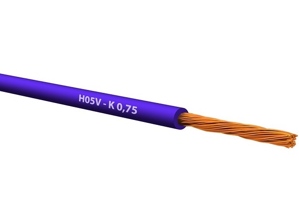 0131000708 VODIČ P/F 0,75 LJUBIČASTI (HO5V-K)