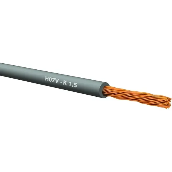 0131001506 VODIČ P/F 1,5 SIVI (HO7V-K)
