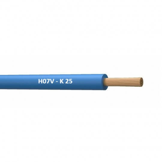 0132025022 VODIČ P/F 25 PLAVI (H07V-K)