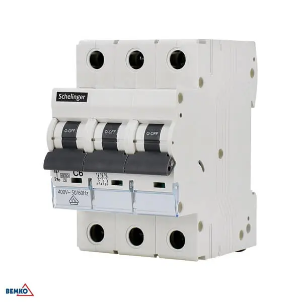 AUTOMATSKI OSIGURAČ 3P C 20A 6kA SCHELINGER