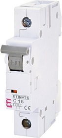 ETI AUTOMATSKI OSIGURAČ C 16A 1P 6kA