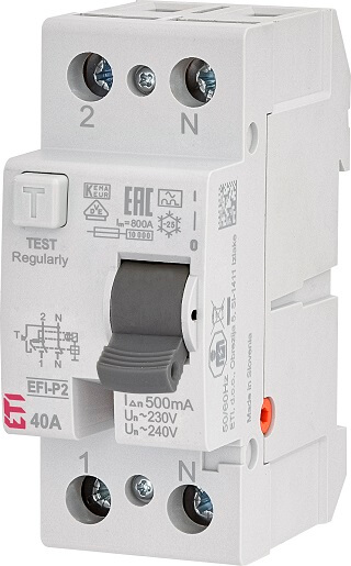ETI SKLOPKA FID 40A 2P 0,5A EFI-2 A