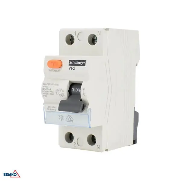 A03-V8-2-25-030 FID SKLOPKA 2P 25A 30mA A 10kA SCHELINGER