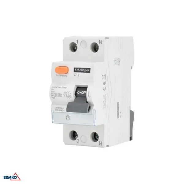 A03-V7-2-63-300 FID SKLOPKA 2P 63A 300mA A 10kA SCHELINGER