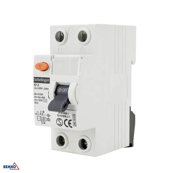 FID SKLOPKA 2P 63A 30mA AC 6kA SCHELINGER