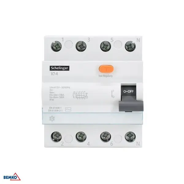 A03-V7-4-40-300 FID SKLOPKA 4P 40A 300mA A 10kA SCHELINGER
