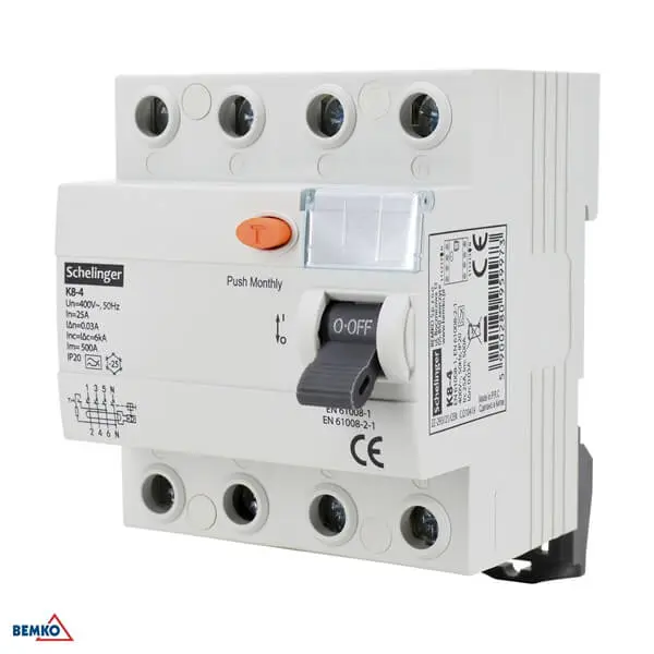 FID SKLOPKA 4P 40A 30mA A 6kA SCHELINGER