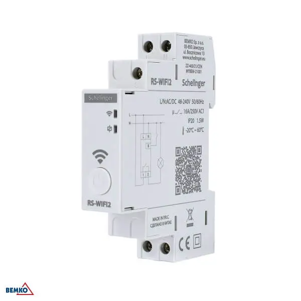A26-RS-WIFI2 PROGRAMATOR VREMENSKI ASTRONOMSKI WIFI 48-240VDC