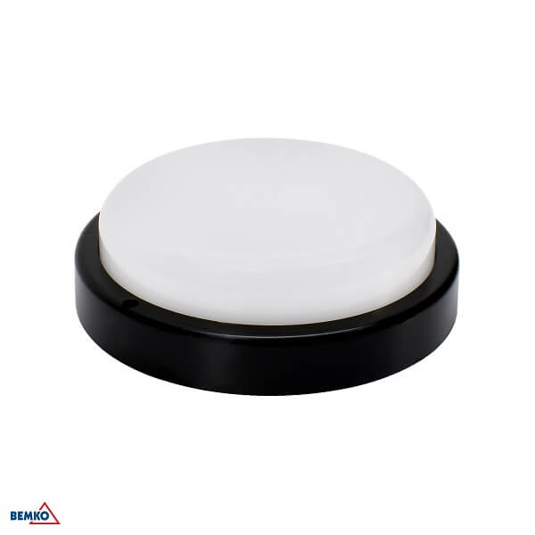 C45-KAN2-12-BLR-4K LED PLAFONJERA 12W 4000K 1150lm IP54 CRNA OKRUGLA KANLO