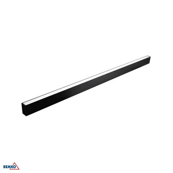 C26-LOR-40BL-4K LED SVJETILJKA LINIJSKA LORIEN 40W 120cm 4400lm 4000K CRNA