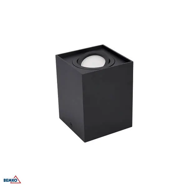 SVJETILJKA DOWNLIGHT ORTAL 96X96 GU10 1X50W CRNA