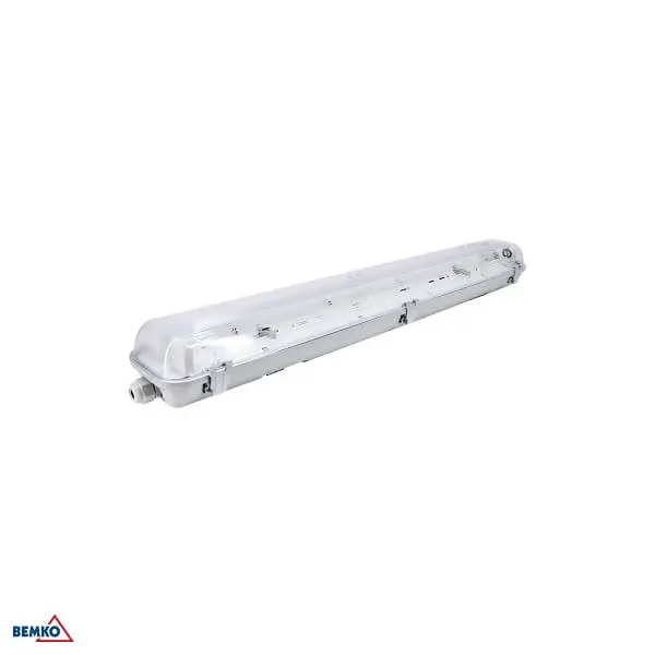 C11-OHT-060-2KP VODOTJESNA ARMATURA 2X60CM PRAZNA ZAMJENA ZA 2X18W