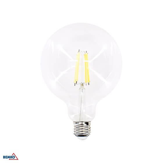 D86-FLB-E27-G125-110-4K LED ŽARULJA FILAMENT E27 11W G125 4000K 1550lm