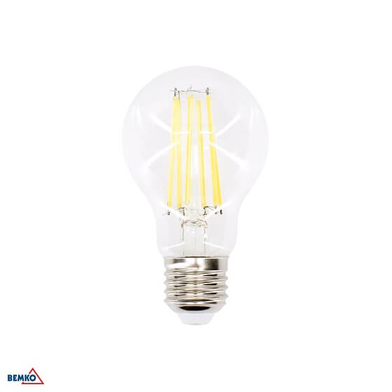 D86-FLB-E27-A60-120-2K LED ŽARULJA FILAMENT E27 12W A60 2700K 1600lm