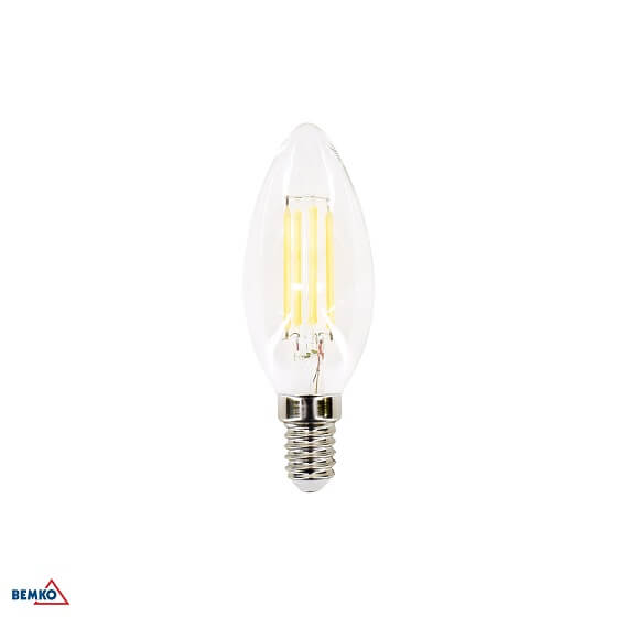 LED ŽARULJA FILAMENT E14 6W SVIJEĆA 4000K 750lm