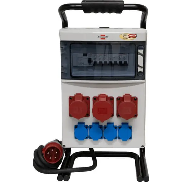 B1154908020 GRADILIŠNI ORMAR PRIJENOSNI FI30mA/1x32A+2x16A CEE400V/4xLS 1P BRENNESTUHL