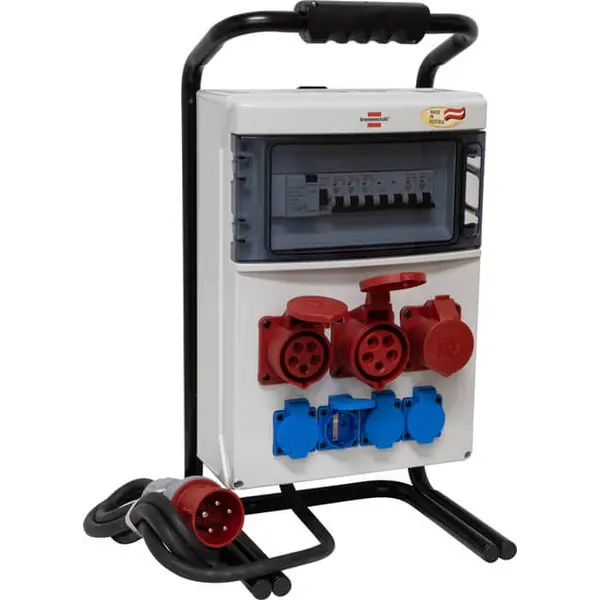 B1154908020 GRADILIŠNI ORMAR PRIJENOSNI FI30mA/1x32A+2x16A CEE400V/4xLS 1P BRENNESTUHL