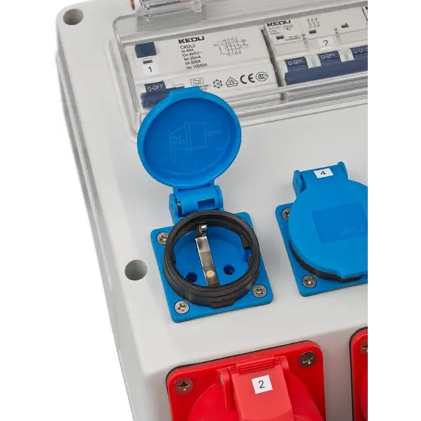 B1154890020 GRADILIŠNI ORMAR PRIJENOSNI 4/32 IP44 4x LS 230V/16 A, 1xLS 400V/16 A,  BRENNEST