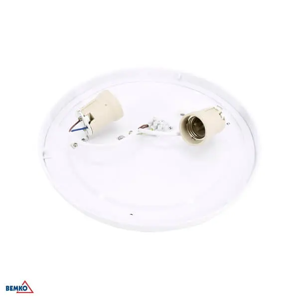 C37-PLA-285-2E27 PLAFONJERA 2XE27 IP44 OPAL PLATO FI 285