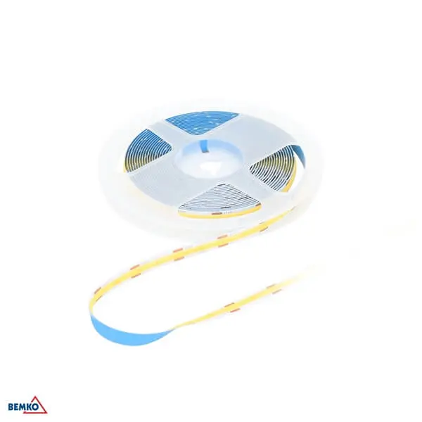 D87-LS-COB-2400-IP20-AWW-12V LED TRAKA COB 12W 3000K 12VDC IP20 PREMIUM 2400LED/5M WW